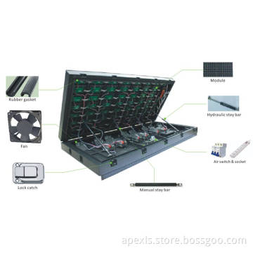 Outdoor P16mm DIP Front accessible LED sign